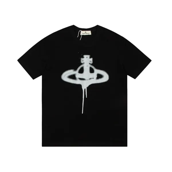 Vivienne Westwood Orb Embroidered White T-Shirt - 10