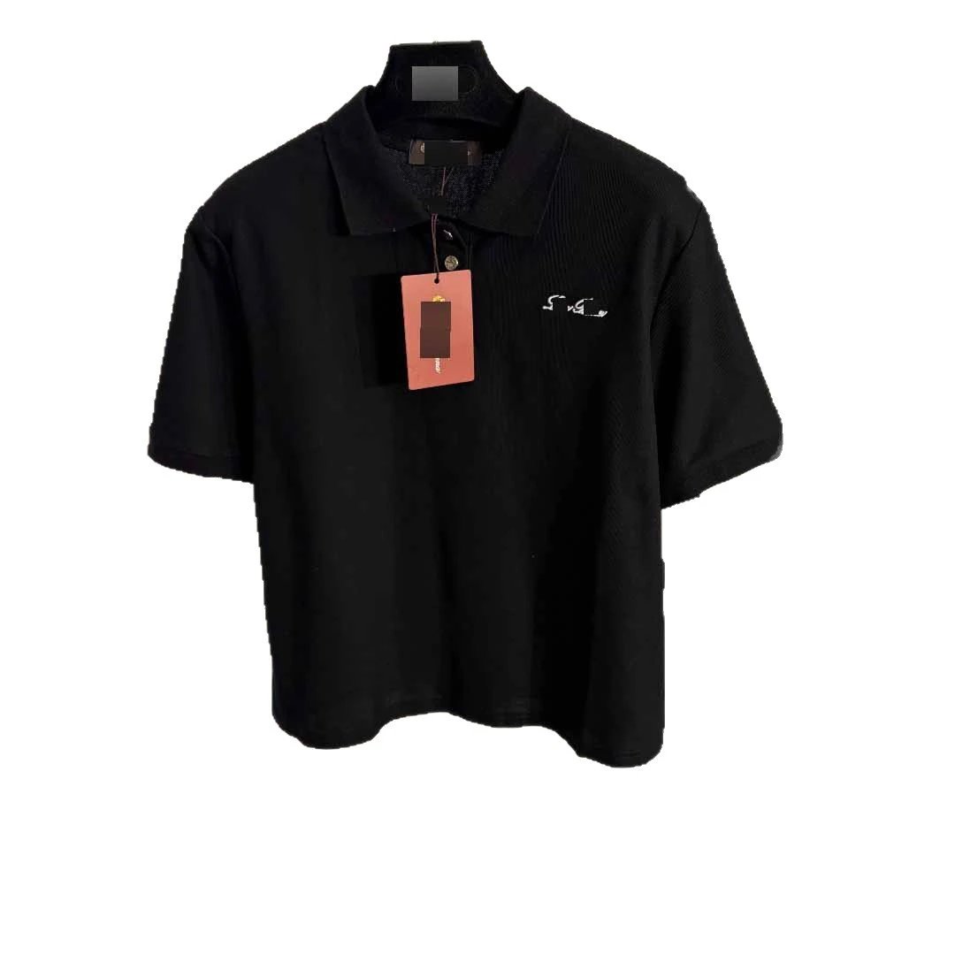 Unbranded T-Shirts Short-Sleeve Piqué Polo with Embroidered Chest Logo image 5
