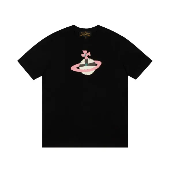 Vivienne Westwood Orb Embroidered White T-Shirt - 7