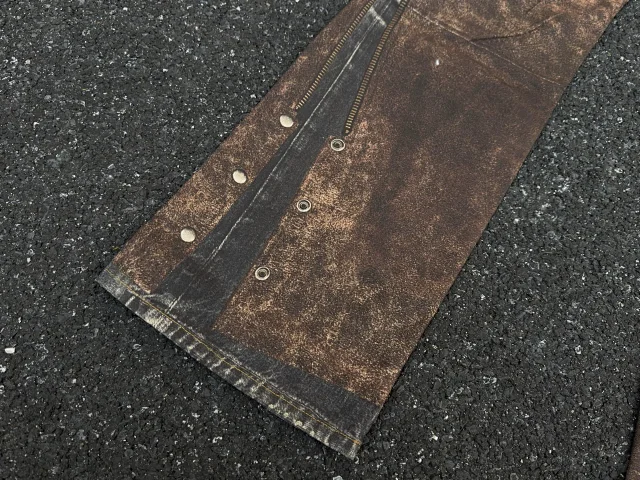 Unbranded Jeans Loose-fit printed with button details product detail image 17