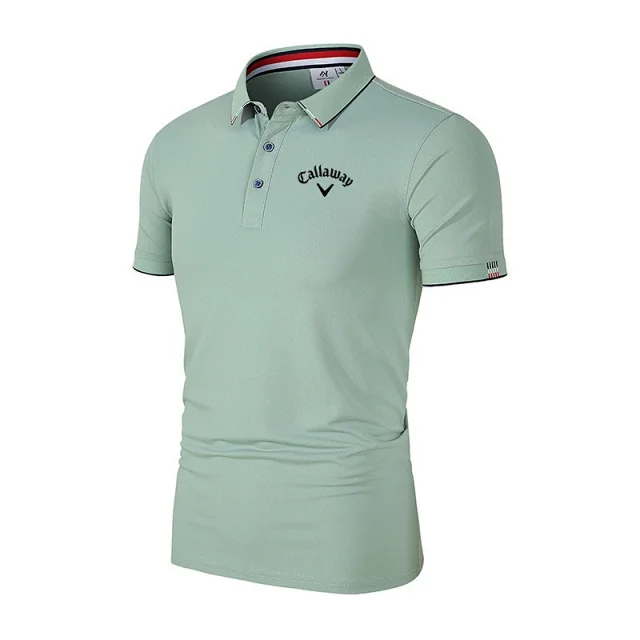 Callaway Shirts Short-Sleeve Polo Shirt with Contrast-Trim Collar product detail image 8
