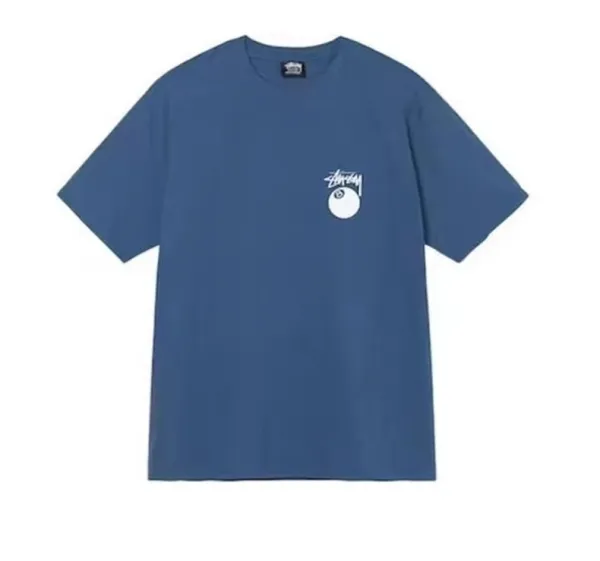 Stussy Pool Ball Graphic Black T-Shirt - 7