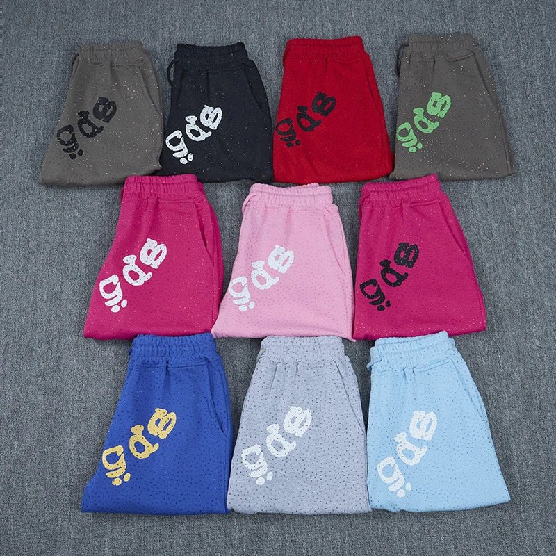 Design Perforated Graphic Sweat Shorts Gray - 5
