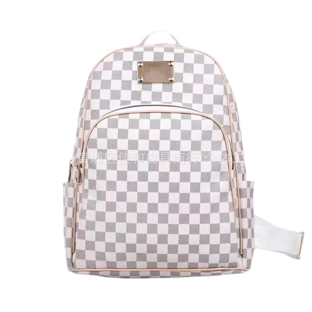 Unbranded Backpacks 66113 Checkered or Floral Print Backpack image 5