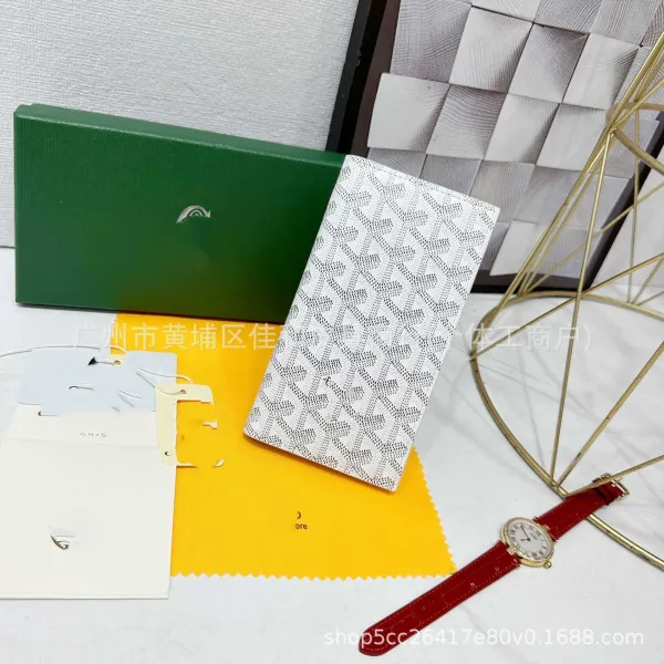 Goyard Saint Louis Long Wallet Black Multicolor - 4