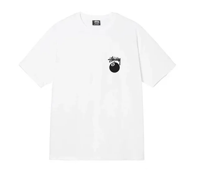 Stüssy T-Shirts Eight Ball graphic short-sleeve T-shirt product detail image 4