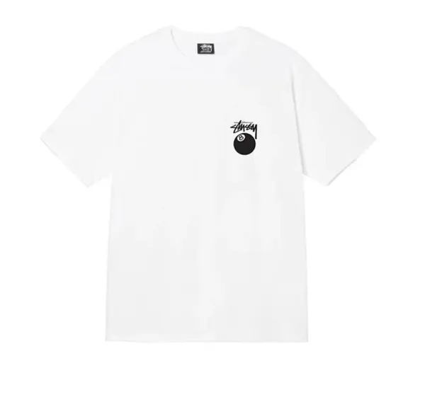 Stussy Pool Ball Graphic Black T-Shirt - 5
