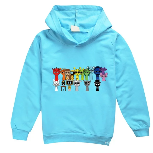 Unbranded Hoodies & Sweatshirts Children's cartoon character print pullover hoodie product detail image 7
