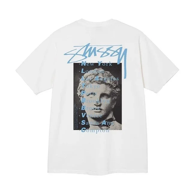 Stüssy T-Shirts Short-Sleeve Statue Graphic T-Shirt product detail image 3