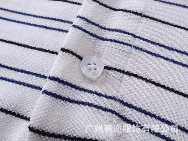 Fred Perry Striped Polo Blue and Pink Polo Tops Polo - 13