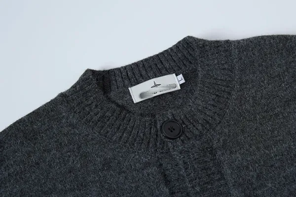 Stone Island Cardigan Beige Knit Cardigan - 7