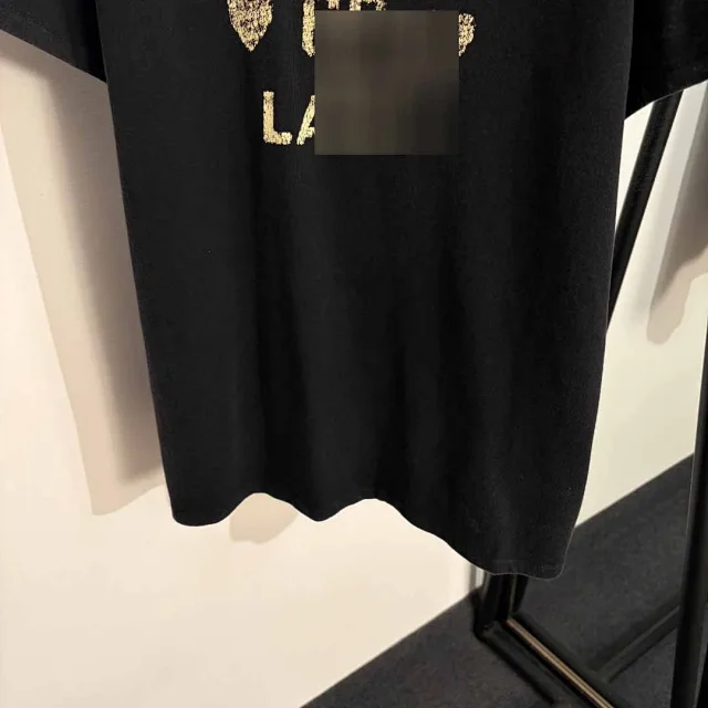 Valentino T-Shirts Short-Sleeve Letter-Print T-Shirt product detail image 5