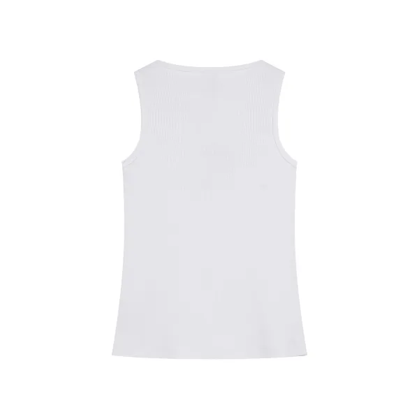 Trapstar Ribbed Tank Top Gray Vest-Top - 7