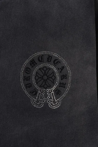 Chrome Hearts Cross Logo Washed Black T-Shirt - 7
