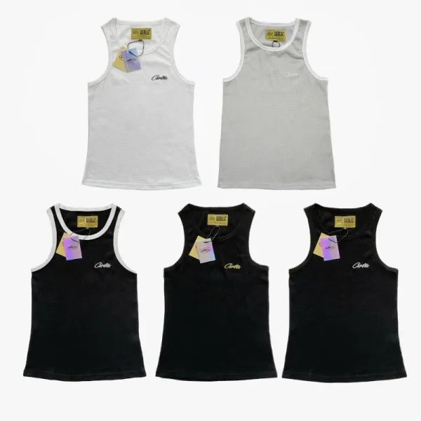 Trapstar Ribbed Tank Top Gray Vest-Top - 41
