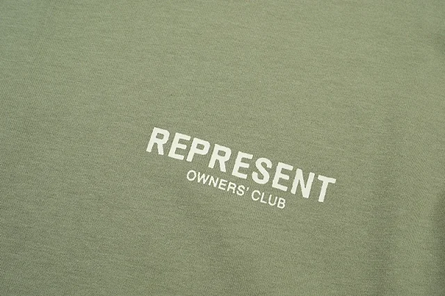 Represent T-Shirts Owners' Club Logo Print Oversized T-Shirt product detail image 4