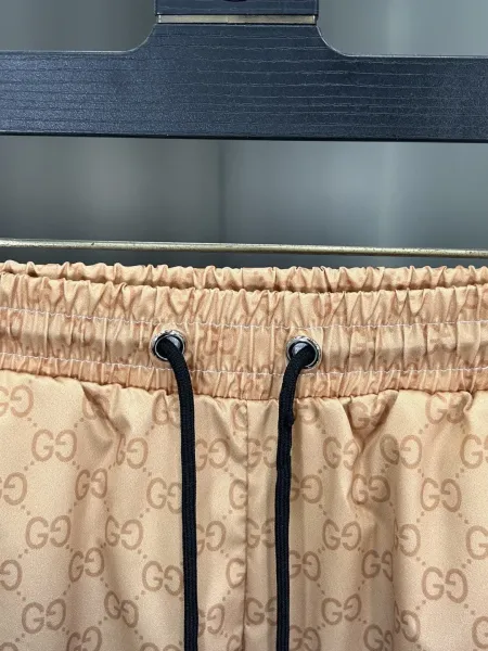 Gucci GG Monogram Print Swim Shorts Lime Green - 15