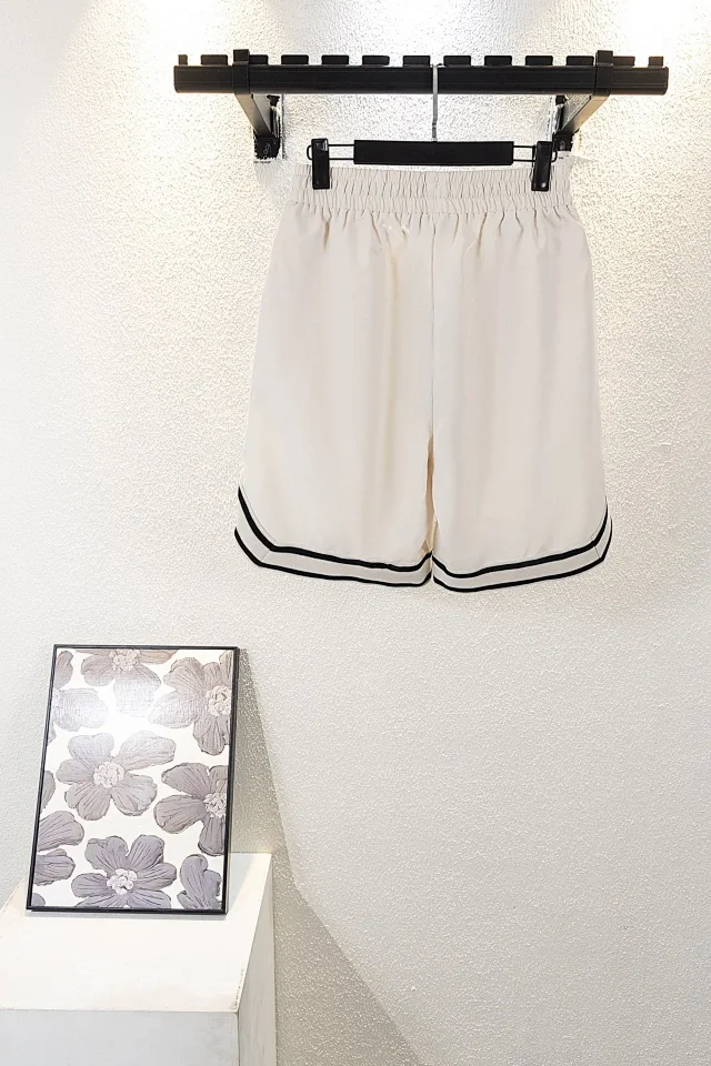 Chrome Hearts Shorts Logo Embroidered Drawstring with Cross Motif product detail image 14