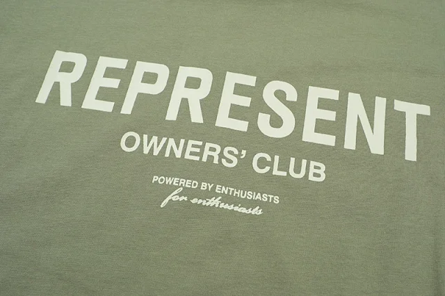 Represent T-Shirts Owners' Club Logo Print Oversized T-Shirt product detail image 6