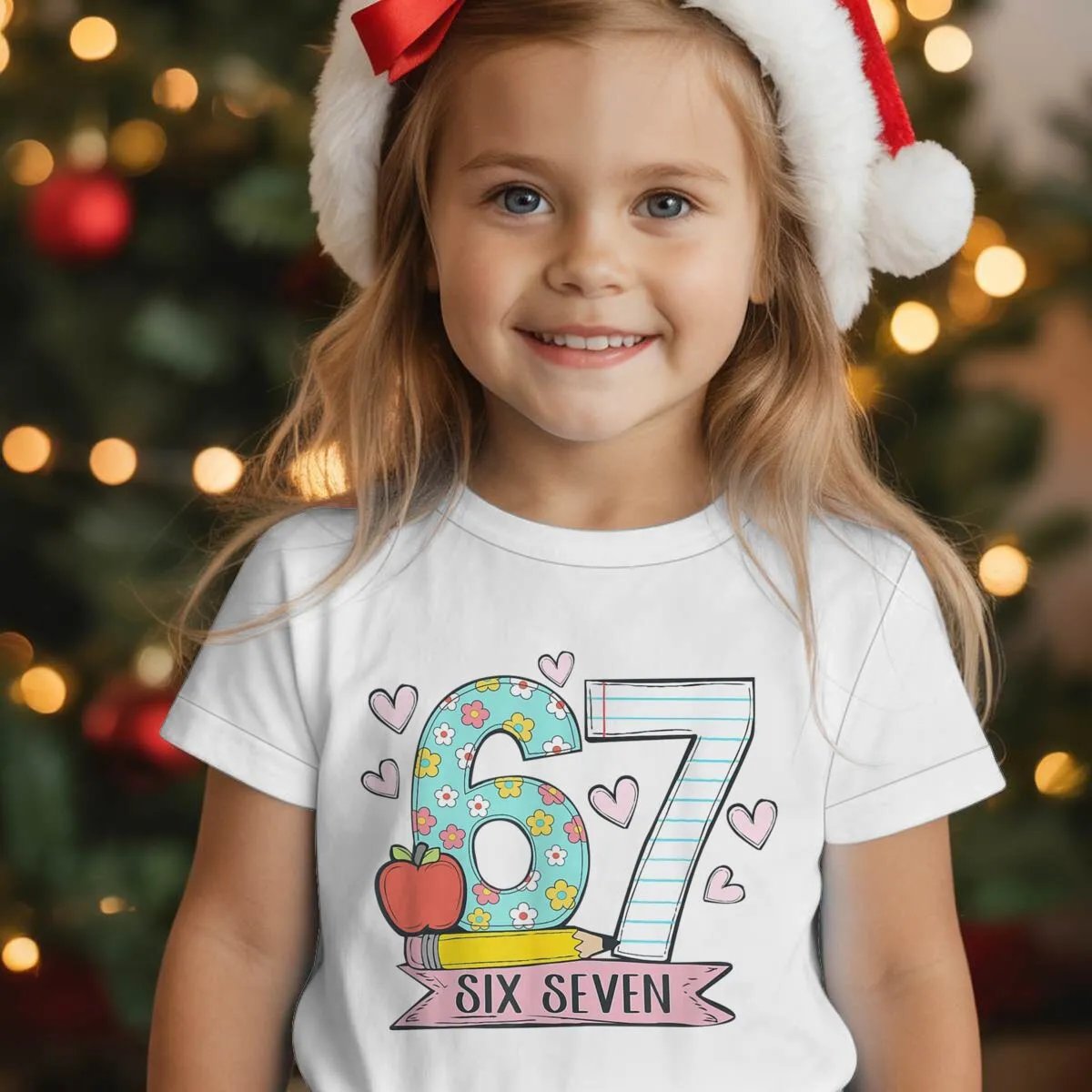 Unbranded T-Shirts Kids 67 Six Seven Graphic Print image 4