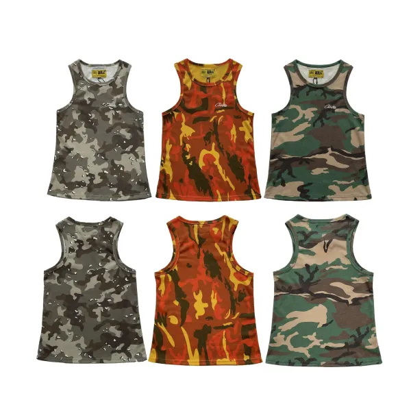 Trapstar Ribbed Tank Top Gray Vest-Top - 37