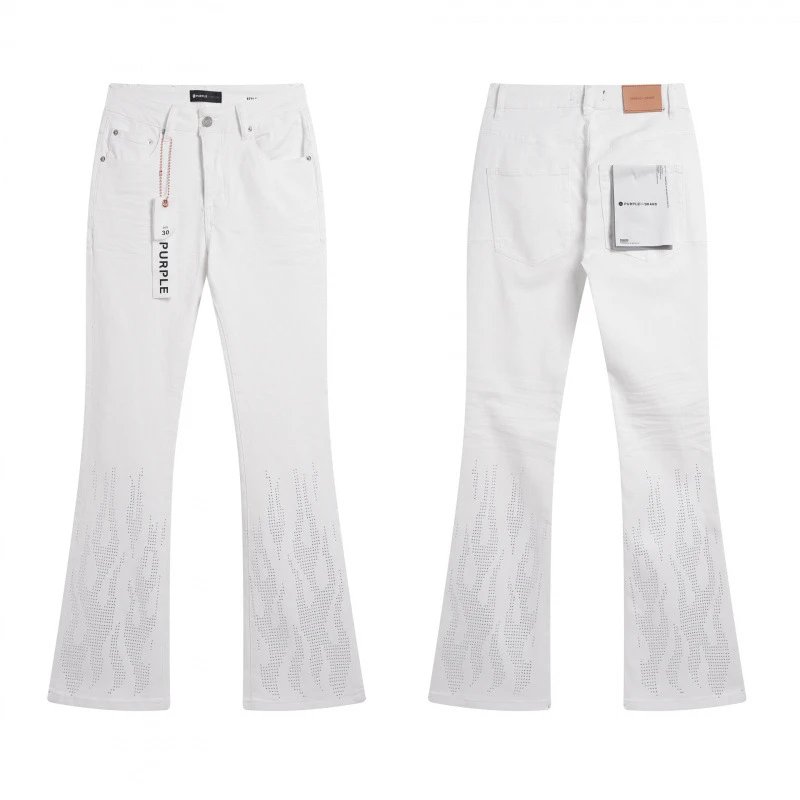 Purple Brand Jeans Printed and distressed denim — PU6005