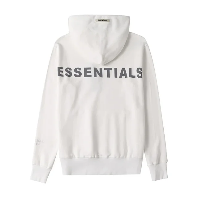 ESSENTIALS Hoodies & Sweatshirts Reflective Logo Pullover Hoodie product detail image 5