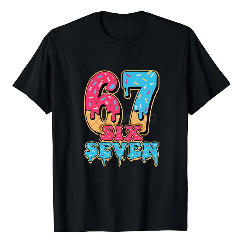 Unbranded T-Shirts Six Seven Graphic image 3