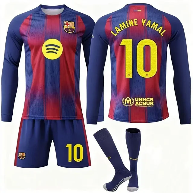 Real Madrid Football Jerseys Long Sleeve Home Kit product detail image 8