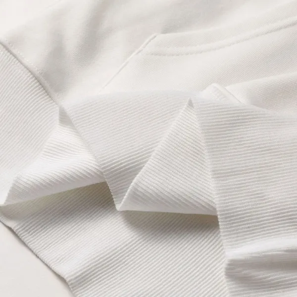 Fear of God Essentials Reflective Logo White Hoodie - 31