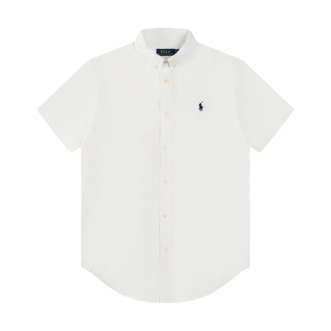 Polo Ralph Lauren Shirts Short-Sleeve Button-Down Shirt with Embroidered Pony image 2