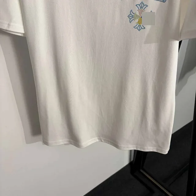 Chrome Hearts T-Shirts Short-Sleeve Cross Graphic T-Shirt product detail image 5