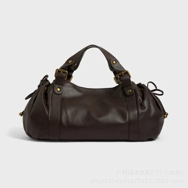 Design Duffle Bag Black Leather - 15
