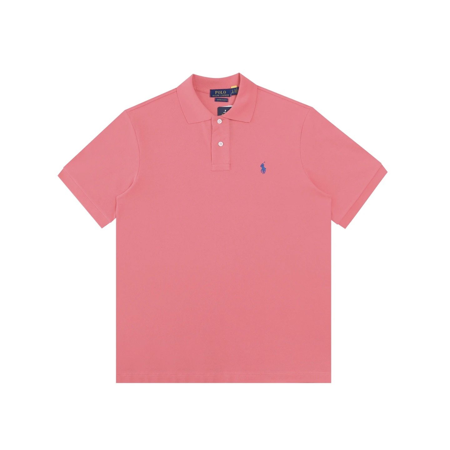 Polo Ralph Lauren Shirts Short-Sleeve Embroidered Pony Shirt — Watermelon red
