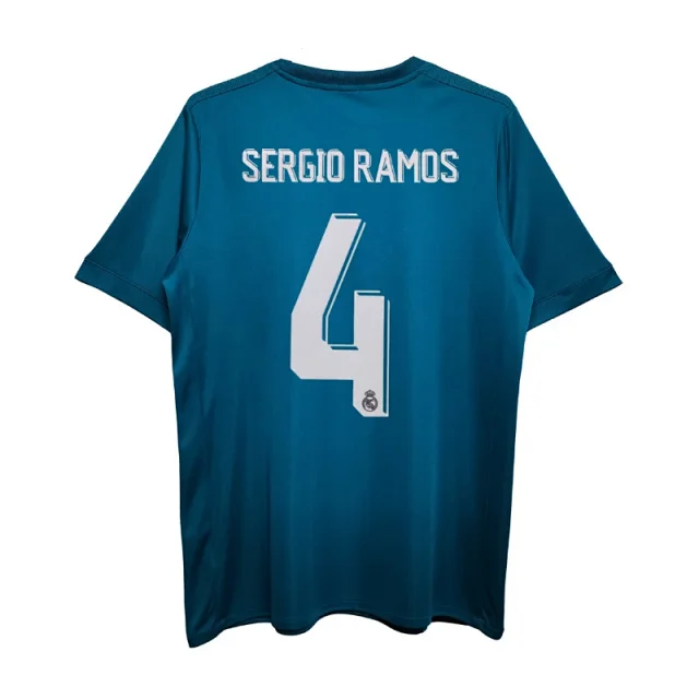 Real Madrid Football Jerseys 2017-18 Away Retro Jersey product detail image 6