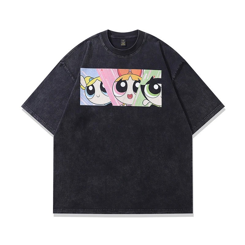The Powerpuff Girls T-Shirts Oversized Graphic T-Shirt image 2