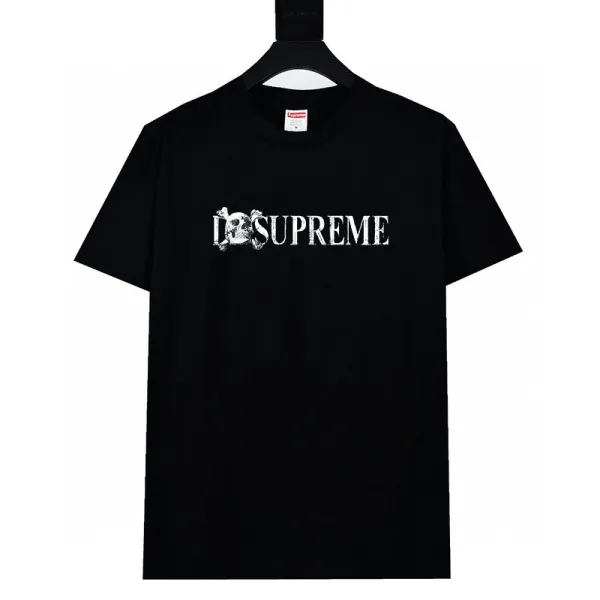 Supreme Skull Box Logo Black T-Shirt - 1