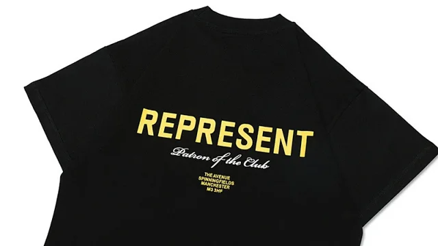 Represent T-Shirts Owners' Club Logo Print Oversized T-Shirt product detail image 23