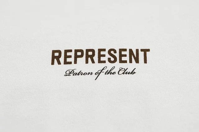 Represent T-Shirts Owners' Club Logo Print Oversized T-Shirt product detail image 25