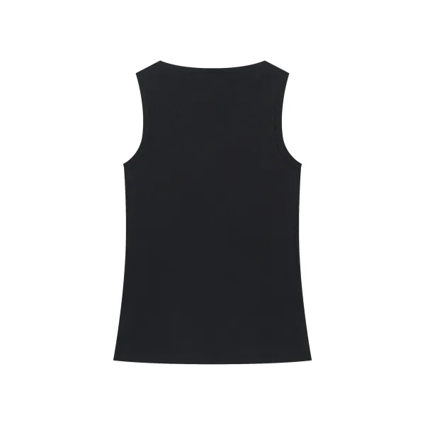 Trapstar Ribbed Tank Top Gray Vest-Top - 9