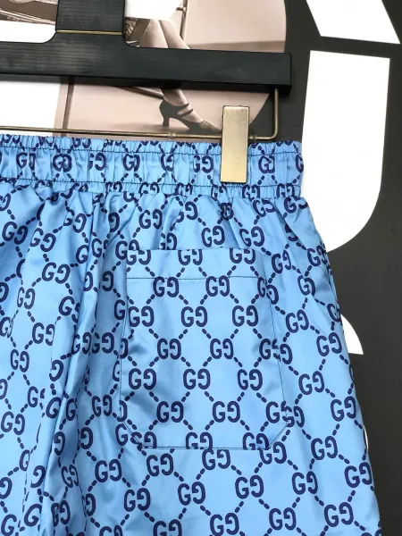 Gucci GG Marmont Print Drawstring Shorts White - 17