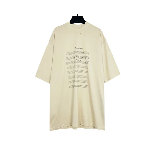 Unbranded T-Shirts Oversized graphic short-sleeve T-shirt product detail image 11