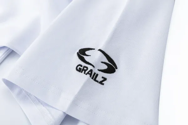 GRA Collage Print White T-Shirt - 25