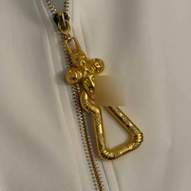 Unbranded Matching Sets Short-Sleeve Hooded Zip-Up Top and Drawstring Wide-Leg Trousers Set product detail image 7