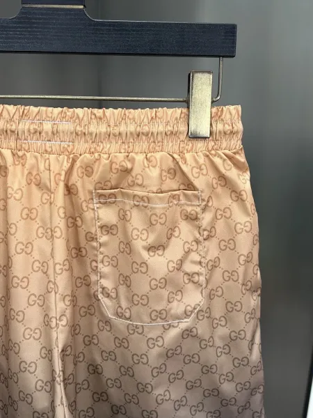 Gucci GG Monogram Print Swim Shorts Lime Green - 20