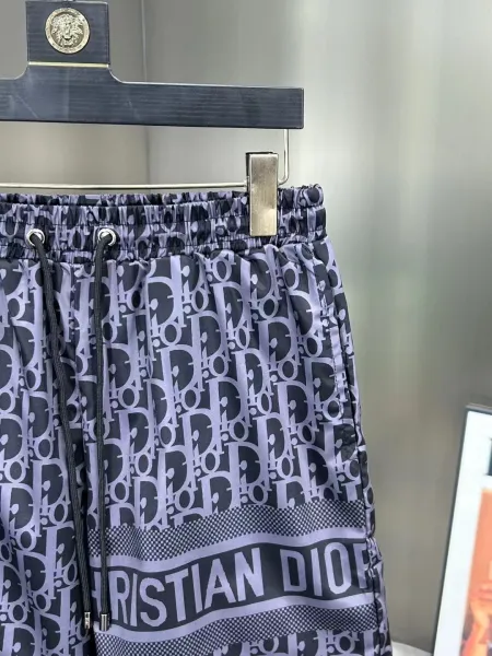 Dior Oblique Print Swim Shorts White / Black - 27