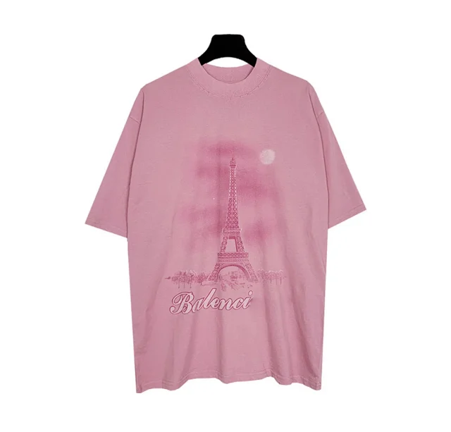 Unbranded T-Shirts Oversized graphic short-sleeve T-shirt product detail image 15