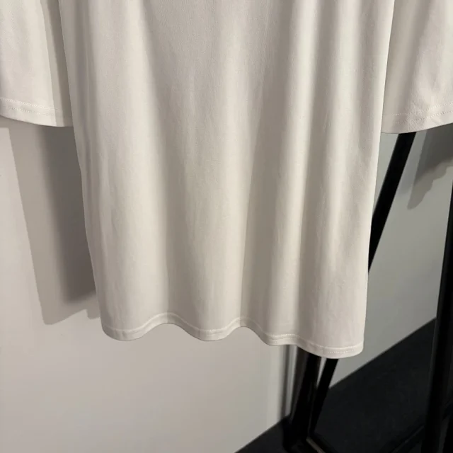 Unbranded T-Shirts V-neck short-sleeve chain-trim T-shirt product detail image 7