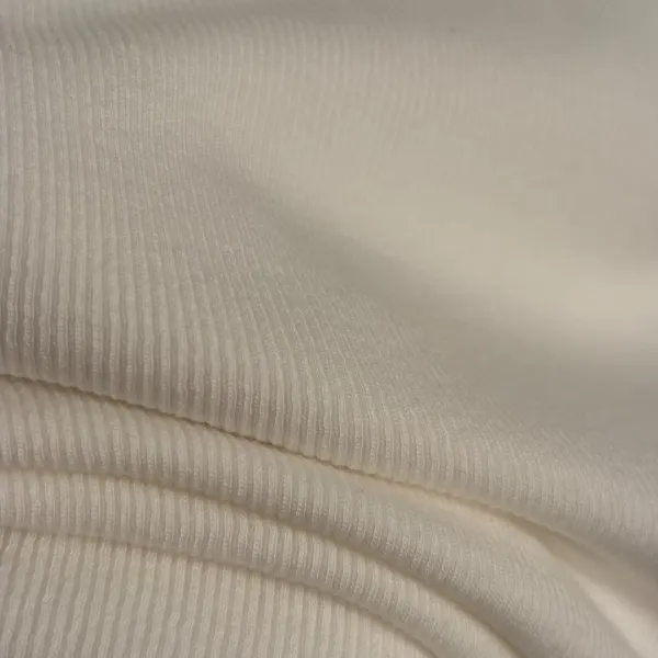 Saint Laurent Ribbed Tank Top Beige Vest-Top - 9