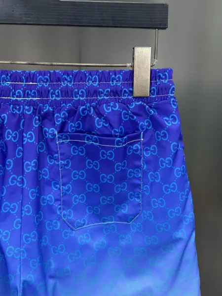 Gucci GG Monogram Print Swim Shorts Lime Green - 59